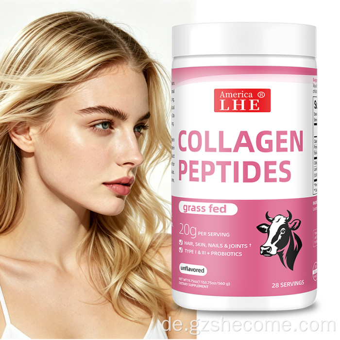 Kollagenpeptid-Pulver 560 g Hautunterstützung